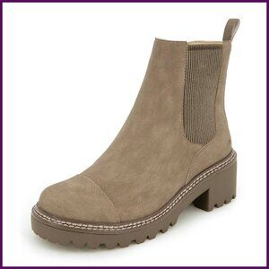 Water Resistant Ankle Boots with All Terrain Traction - Women's Size 6-11